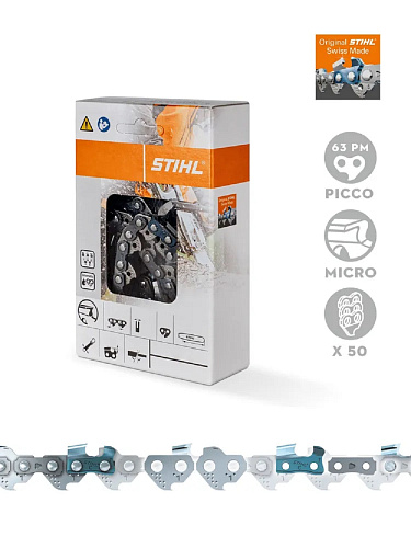 Цепь Stihl 3/8"PM-1.3-50 (63PM 50) для бензопилы  (36130060050) купить