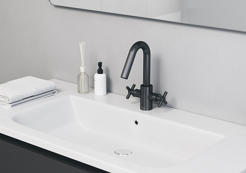 Смеситель DAMIXA Neo Classic Graphite для раковины 270210000 купить