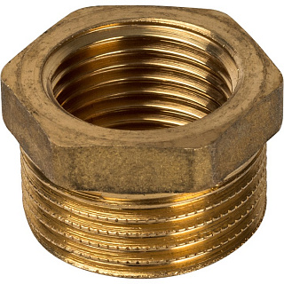 Футорка наружная-внутренняя резьба латунь 3/4"*1/2" STOUT SFT-0028-003412 купить