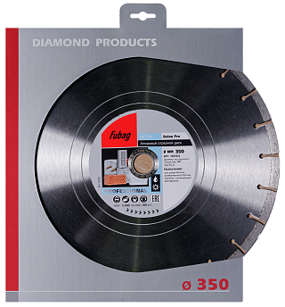 Диск алмазный Fubag ф350*30/25.4*2.8мм Beton Pro для бетона (10350-6) купить