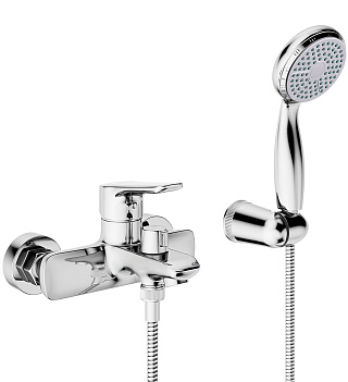 Смеситель для ванны короткий излив, хром Lemark Selena LM0812C купить