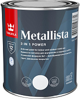 Краска по ржавчине Tikkurila METALLISTA База С 0.9 л