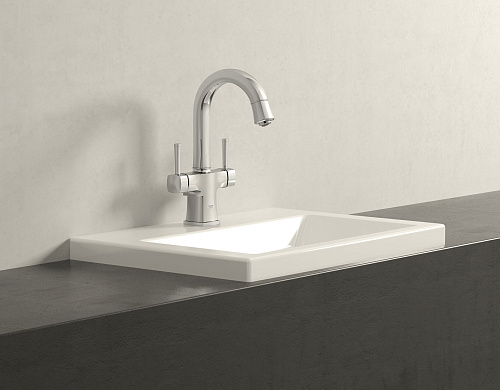 Смеситель Grandera для умывальника с донным клапаном цвет хром, GROHE 21107000 купить