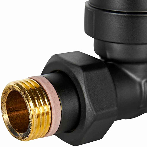 Клапан термостатический Design прямой 1/2 черный Stout SVTD-0001-000015B купить