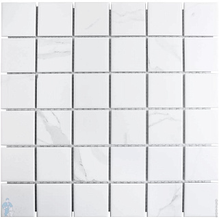 Мозаика керамическая Carrara Matt 48*48мм (PMWB82223) 306*306*6мм Starmosaic 1237233 купить