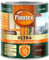 Лазурь влагостойкая для дерева Pinotex Ultra палисандр 5803599 (2.5л)