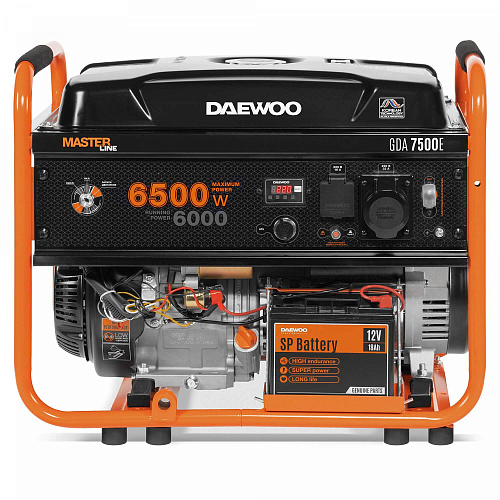 Бензогенератор DAEWOO GDA 7500E купить