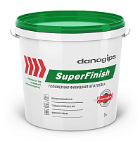 Шпатлевка Danogips SuperFinish зеленая крышка (3л)