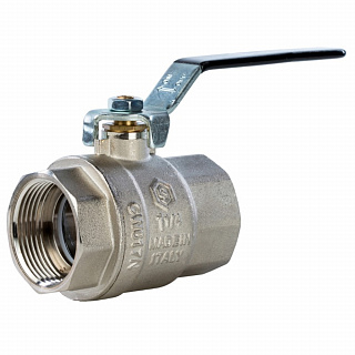 Кран шаровой полнопроходной Stout внутренняя резьба ручка рычаг 1 1/4" PN40 SVB-0001-000032 купить