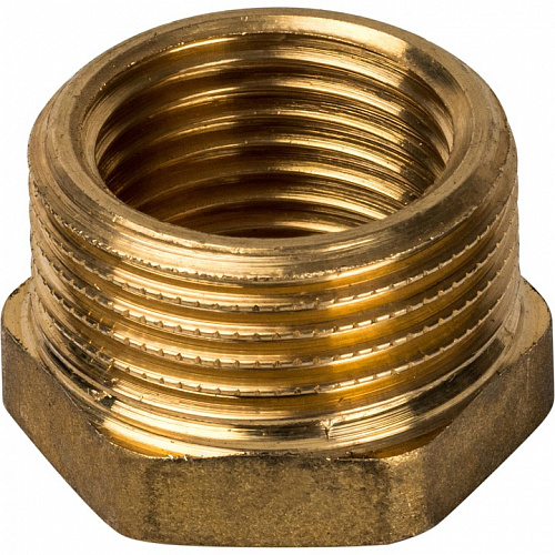 Футорка наружная-внутренняя резьба латунь 3/4"*1/2" STOUT SFT-0028-003412 купить