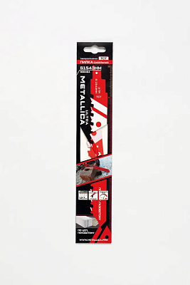 Пилка сабельная METALLICA Ultra S1543HM 240/195мм шаг 12,7мм, TCT-тв. спл., по газобетону/ЦСП 1шт (908464) купить