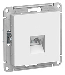 Розетка Atlas Design ATN000183 компьютерная белый RJ45 Розетка Atlas Design ATN000183 компьютерная белый RJ45