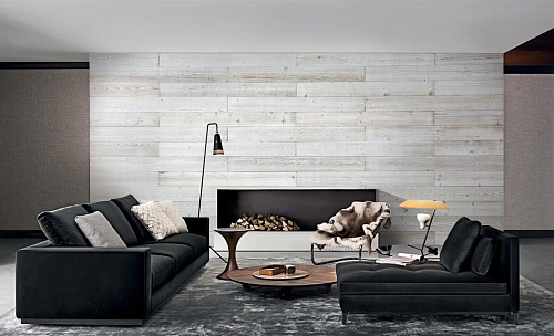Панель декоративная мебельная брашированная WALLWOOD White Wood 4*140*560мм 1.88кв.м купить