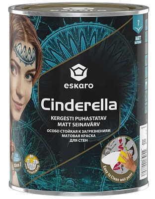 Краска Cinderella база TR бесцветная Eskaro ESP016 (0.9л) купить