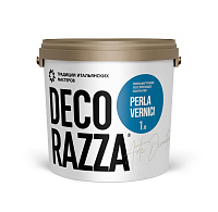Перламутровое лессирующее покрытие Decorazza Perla Vernici Argento - 1 л