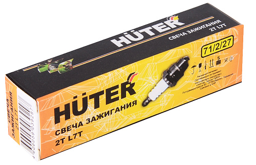 Свеча зажигания 2T L7T для 2-х тактных бензиновых двигателей HUTER 71/2/27 купить