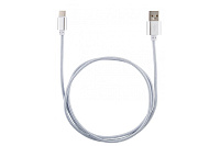 Кабель ET-01 USB/Type-C  серебро ENERGY 006372