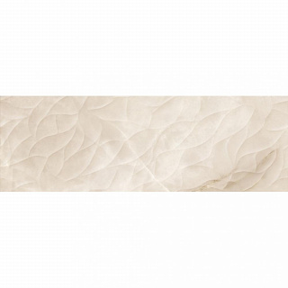 Плитка настенная Ivory рельефная 25*75 см цвет бежевый, Cersanit IVU012 купить