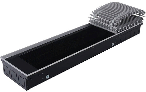 Конвектор внутрипольный с рулонной решеткой подключение справа Stout SCN-1100-0819100 купить