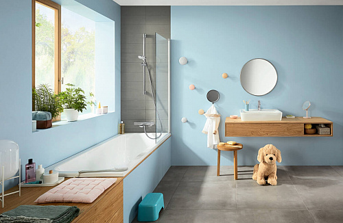 Смеситель термостатический HANSGROHE HG Ecostat E 15774000 для ванны купить