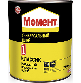 Клей Момент 1 универсальный водостойкий - 0.75 л купить