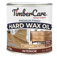 Масло защитное с твердым воском TimberCare Hard Wax Oil 350059 Натуральный (0.75л)