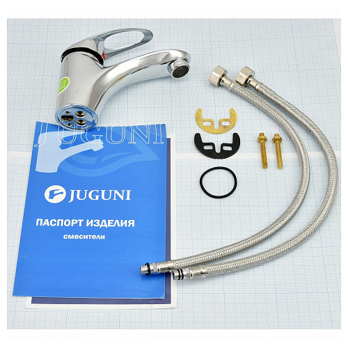 Смеситель JUGUNI JGN0720 Phoenix 0402.615 для раковины с низким изливом хром купить