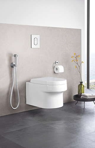 Душ гигиенический Sena Trigger Spray с винтелем, держателем и шлангом цвет хром GROHE 26329000 купить