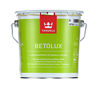 Краска органоразбавляемая для полов Tikkurila Betolux Белая глянцевая (2.7л)