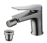 Смеситель для биде Lemark Bronx LM3708GM грфит Смеситель для биде Lemark Bronx LM3708GM грфит