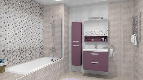 Вставка Астрид 3 20*40 см, цвет кофейный, LB-CERAMICS 1041-0237 купить