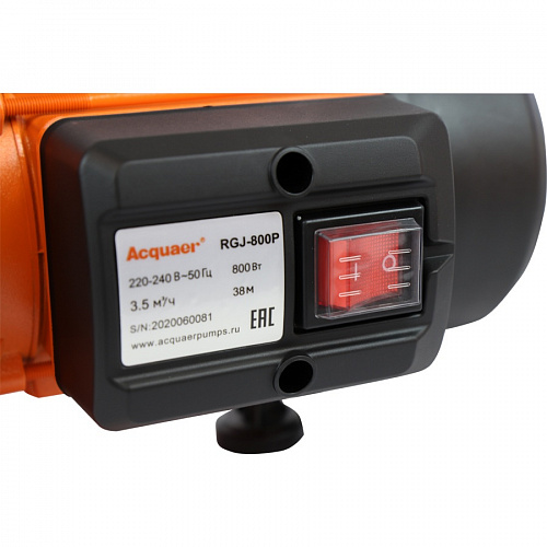 Насос поверхностный Acquaer (58/35) пластиковый RGJ-800P купить