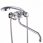 Смеситель для ванной BBD-2014-35S-76 с длинным изливом хром, Lucky Tap Смеситель для ванной BBD-2014-35S-76 с длинным изливом хром, Lucky Tap