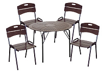 Набор мебели Толедо коричневый 3721