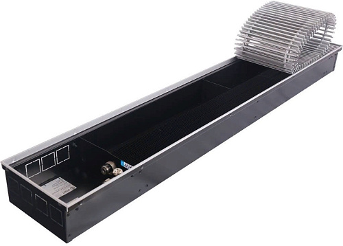 Конвектор внутрипольный с рулонной решеткой подключение справа Stout SCN-1100-1124200 купить