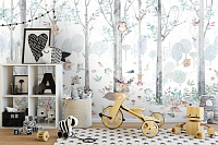 Фотообои Светлая полянка песок 3*2.4м DesignStudio 3D KID-040