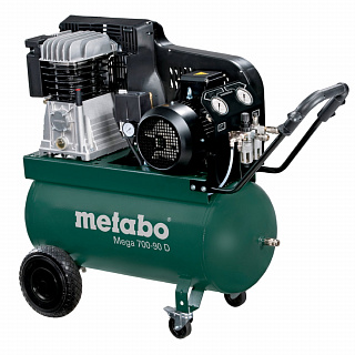 Компрессор поршневой Metabo MEGA 700-90 D 4кВт.м 400В 11б 650л/мин 90л 601542000 купить