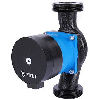 Насос циркуляционный STOUT mini с приседенителыми гайками 32/80-180 SPC-0002-3280180 купить