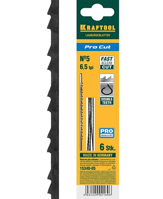 Полотна для лобзика Pro Cut 130мм KRAFTOOL 15340-05 (6шт) купить