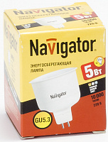 Лампа энергосберегающая Navigator 5W 230V GU5.3
