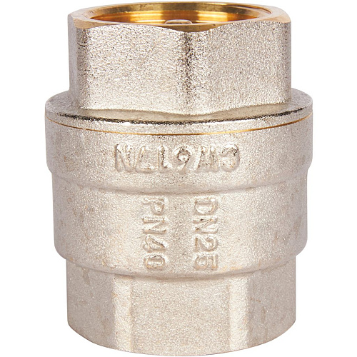 Клапан обратный 1 пружинный муфтовый с металлическим седлом Rommer RVC-0001-000025 купить