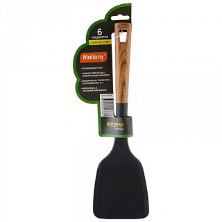 Лопатка FORESTA из нейлона с пластмассовой  ручкой 33.5*9.8см дизайн под дерево 006458 купить