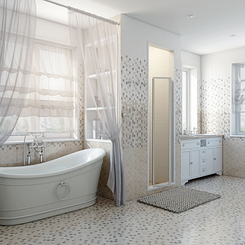 Вставка Астрид 3 20*40 см, цвет кофейный, LB-CERAMICS 1041-0237 купить