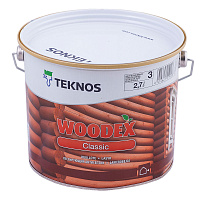 Антисептик для дерева Teknos Woodex Classic Бесцветный (2.7л)