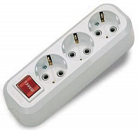 Колодка MAKEL для удлинителя  MGP 211 3 розетки