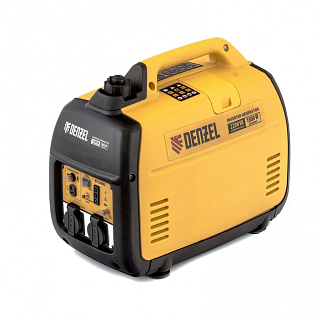 Генератор инверторный Denzel GT-2200iS 2.2кВт/1.8кВт 220В бак 4л (94702) купить