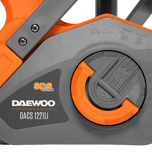 Пила цепная мини DAEWOO DACS 1221Li аккумуляторная купить
