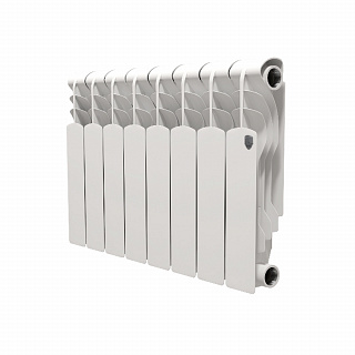 Радиатор биметаллический Revolution Bimetal 350/80 8 секций 30бар Royal Thermo RTRB35008 купить