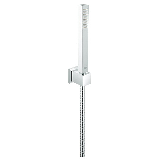 Лейка душевая Euphoria Cube с держателем и шлангом 1 режим цвет хром, GROHE 27889000 купить