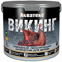 Антисептик гибридный лессирующий  ВИКИНГ тик Акватекс 65089 (2.5л)